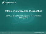 Pitfalls in Companion Diagnostics