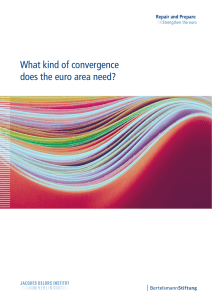 What kind of convergence does the euro area need?