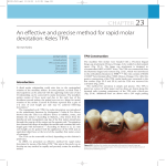 An effective and precise method for rapid molar