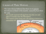 Plate motion, earthquakes, and volcanoes
