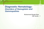 Diagnostic Hematology