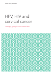 HPV, HIV and cervical cancer: leveraging synergies to save