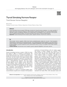 Thyroid Stimulating Hormone Receptor