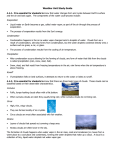 Weather Study Guide - Mrs. Miller`s 4th Grade Class