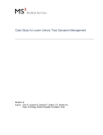 Case Study for Lower Urinary Tract Symptom Management