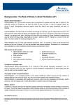 Backgrounder: The Risk of Stroke in Atrial Fibrillation (AF)