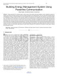 Building Energy Management System Using Powerline