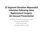 ST Segment Elevation Myocardial Infarction following Valve