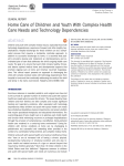 Home Care of Children and Youth With Complex Health