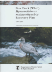 Blue Duck (Whio), Hymenolaimus malacorhynchos Recovery Plan