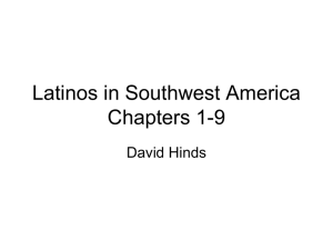 Latinos in Southwest America