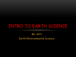 Intro to Earth science