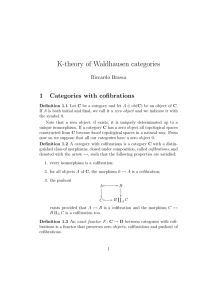 K-theory of Waldhausen categories