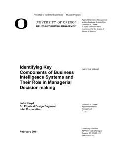 Identifying Key Components of Business
