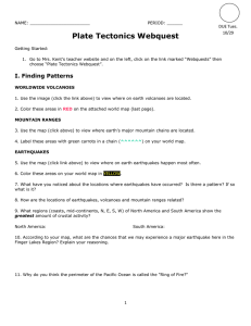 plate tectonics webquest3