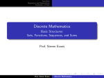 Discrete Mathematics - Harvard Mathematics Department