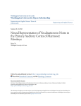 Neural Representation of Vocalizations in Noise in the Primary