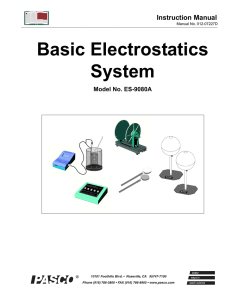 Basic Electrostatics System
