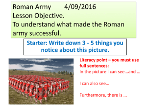 How well-trained were Roman soldiers?