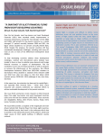 Issue Brief A snapshot of illicit financial flows from eight developing