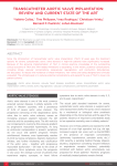 TRANSCATHETER AORTIC VALVE IMPLANTATION: REVIEW AND