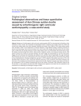 Pathological observations and tissue quantitative assessment of