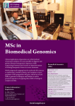 Biomedical Genomics