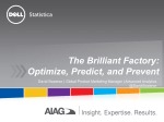 The Brilliant Factory: Optimize, Predict, and Prevent