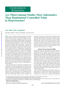 Are Observational Studies More Informative Than Randomized