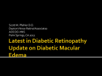 Update on Diabetic Macular Edema - aocoo-hns