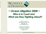 1 ~ Ocean Litigation 2008 - Law Seminars International