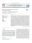 Oceanic microplate formation records the onset of India