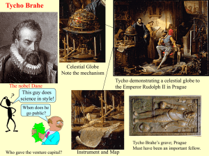 Brahe, Kepler