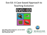 K-12 Educators Workshop - Evo-Ed