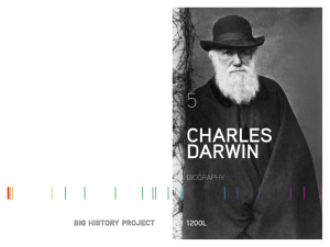 CHARLES DARWIN - Big History Project
