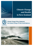 Climate Change and Health in New Zealand