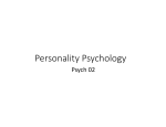personality presentation