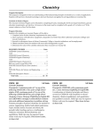 Chemistry - Solano Community College