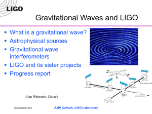 G020007-00 - LIGO dcc - LIGO Scientific Collaboration