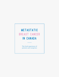 metastatic breast cancer in canada