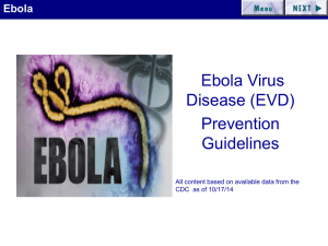 Screening for Ebola - ExcelaHealth DrWeb
