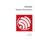 ESP8266 System Description
