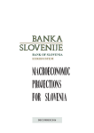 Macroeconomic Projections for Slovenia