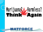 What Will You Learn Today? - Marijuana Harmless? Think Again