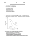 Name Date Period MCAS Practice Questions – Environmental