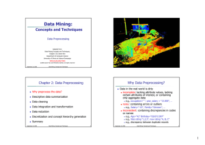 Data Mining: Concepts and Techniques