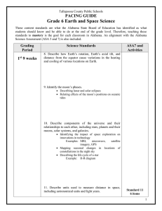 Science 6th Grade - Tallapoosa County Schools