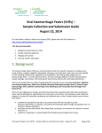 Viral Haemorrhagic Fevers