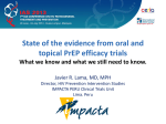 State of the evidence from oral and topical PrEP efficacy