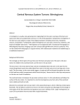 Central Nervous System Tumors: Meningioma